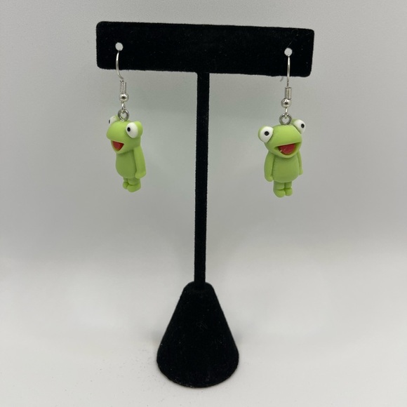 3 for $20 Happy Frog Acrylic Dangle Earrings “You Pick 3” - Picture 5 of 8